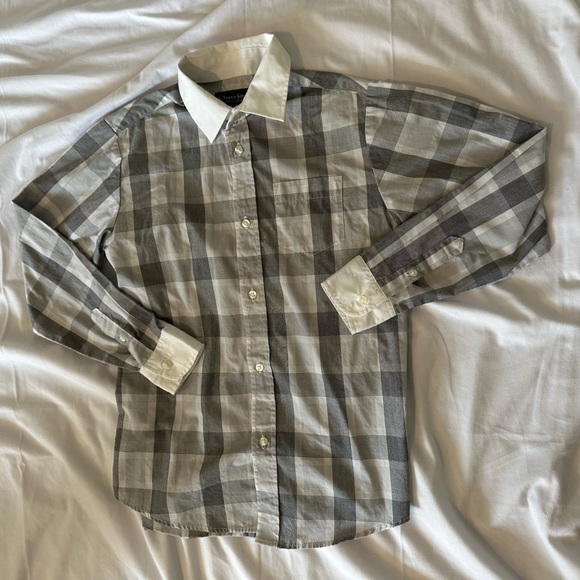 Young Kings By Steve Harvey Button Down Collared Shirt Size 12 regular - Picture 1 of 3